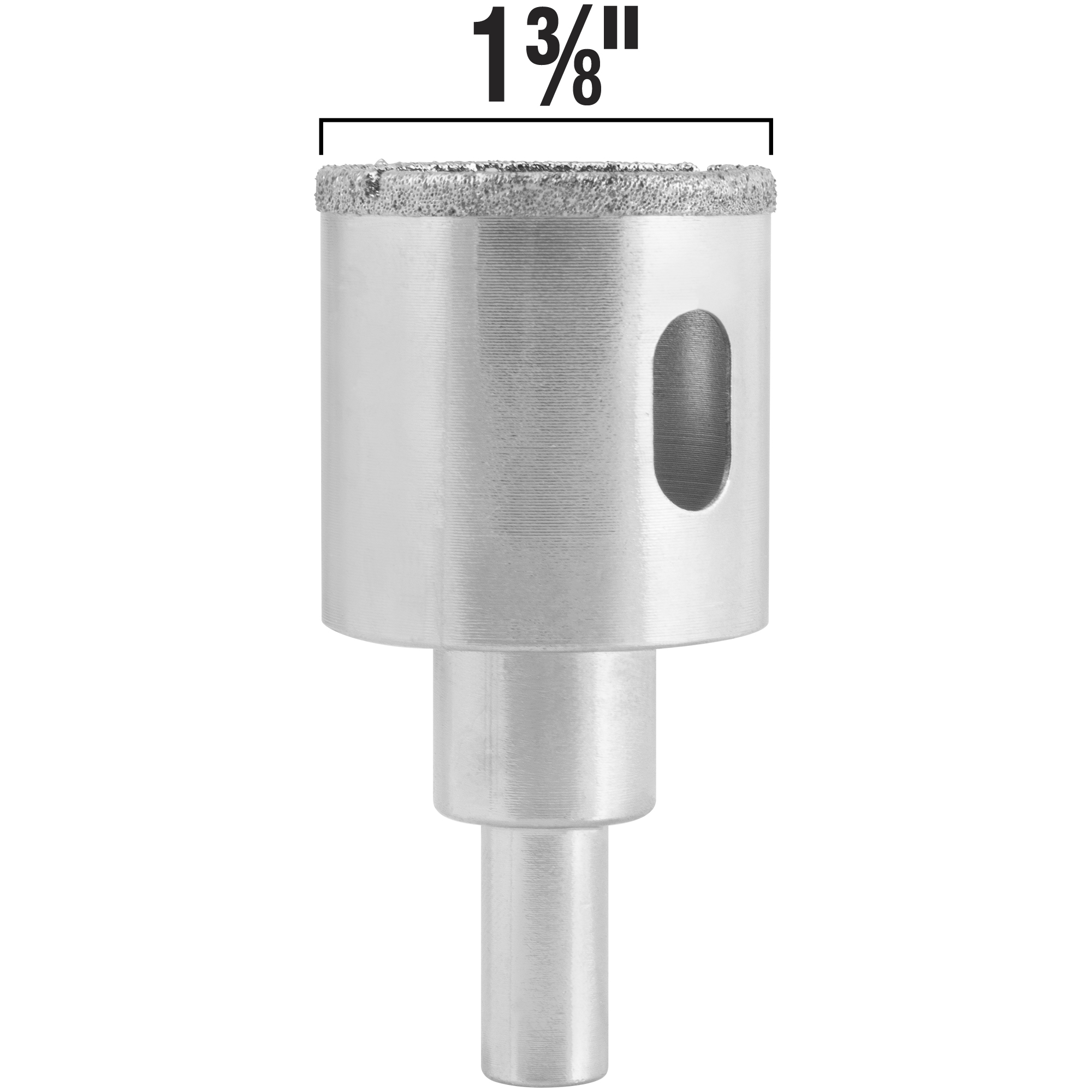 1-3/8" (35 mm) Diamond Hole Saw with Water Delivery System