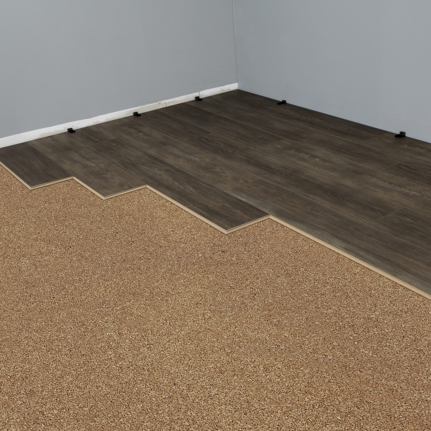 Natural Cork Underlayment Roll 6 mm