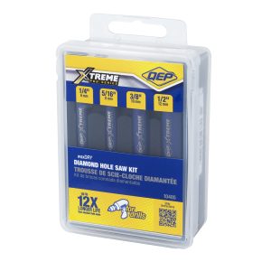 wax/DRY Xtreme Diamond Hole Saw Kit