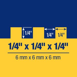 Comfort Grip Margin Trowel Square Notch