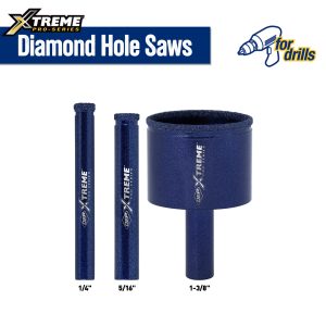 Xtreme Diamond Hole Saws for Drills