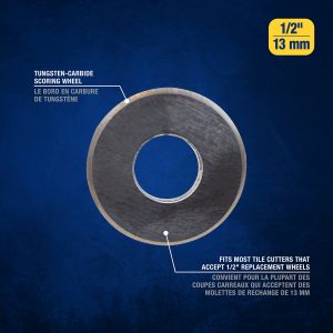 1/2" Tungsten Carbide Scoring Wheel