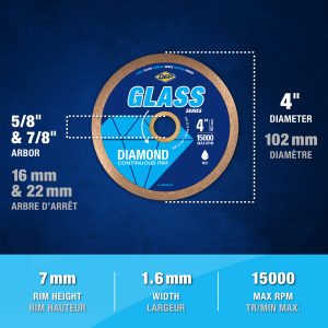 Glass Series Diamond Blades